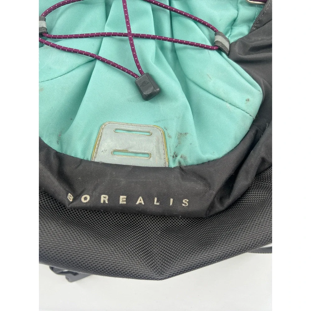 North Face Borealis Backpack Bag Adult Teal Blue Gray Zipper Laptop School